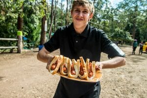 Adam with Australian Hot Dogs 1920 x 1280